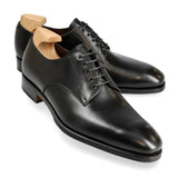 DERBY SHOES IN BLACK BOXCALF