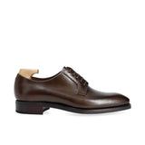 Derby Shoes in Brown Boxcalf