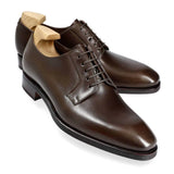 Derby Shoes in Brown Boxcalf