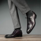 Ellington Wholecut Brogue – Eggplant