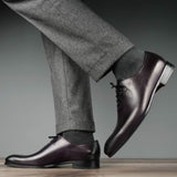 Ellington Wholecut Brogue – Eggplant