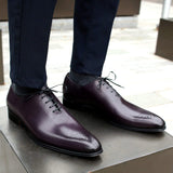 Ellington Wholecut Brogue – Eggplant