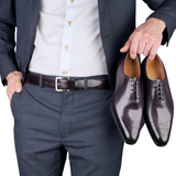 Ellington Wholecut Brogue – Eggplant