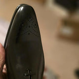 Ellington Wholecut Brogue – Black