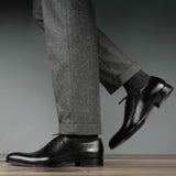 Ellington Wholecut Brogue – Black