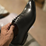 Ellington Wholecut Brogue – Black