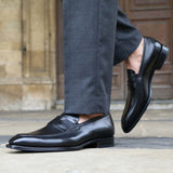 Hampton Penny Loafer – Black