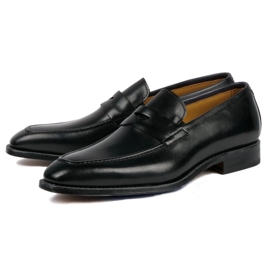 Hampton Penny Loafer – Black