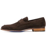 Hampton Penny Loafer – Brown Suede