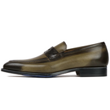 Hampton Penny Loafer – Olive Green