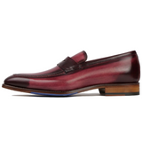 Hampton Penny Loafer – Oxblood Patina