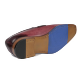 Hampton Penny Loafer – Oxblood Patina