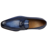 Hampton Penny Loafer – Blue Patina