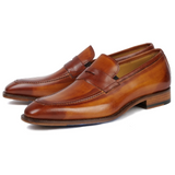 Hampton Penny Loafer – Chestnut Patina