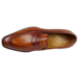 Hampton Penny Loafer – Chestnut Patina