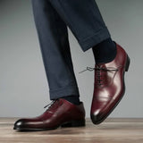 Harrow Cap Toe Oxford – Oxblood