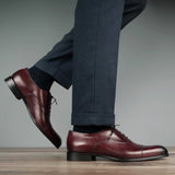 Harrow Cap Toe Oxford – Oxblood