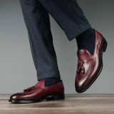 Henley Tassel Loafer – Oxblood