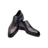 Horacio Cap-toe Adelaide Oxford - Navy | Hand Welted