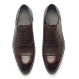 Huayra-Adelaide Oxford - Burgun| dy Pebble Grain Hand Welted