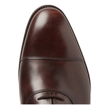 Kolkata City Burnished-Leather Oxford Shoes