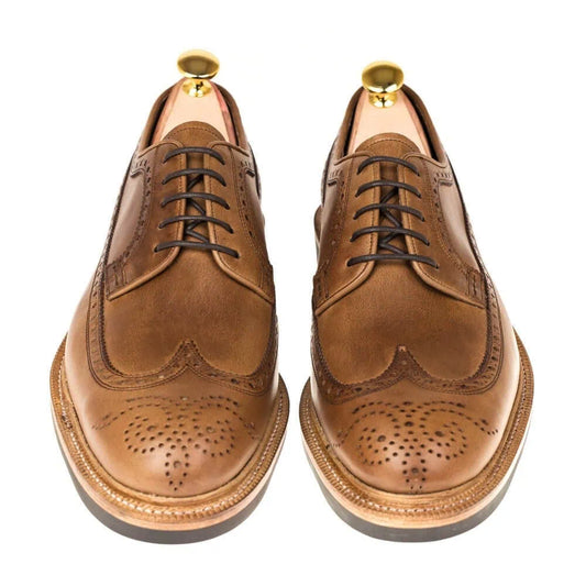 LONGWING DERBY SHOES IN CHROMEXCEL NATURAL