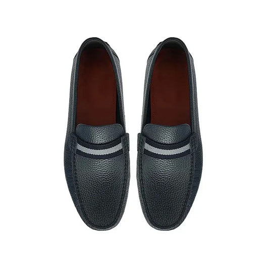 Men Casual Slip-On Leather Driving Loafers