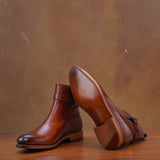 Men Handmade Custom Leather Jodhpur Boots