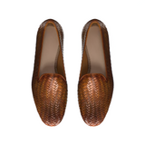 Men Casual Slip-On Leather Driving Loafers