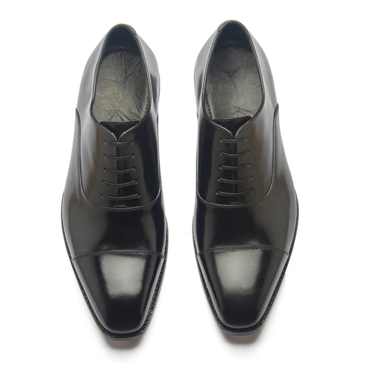 Oscar Cap-toe Oxford -Black Aniline Calf