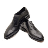 Oscar Cap-toe Oxford - Black Hand Welted