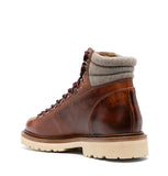 Padded Ankle Lace-Up boots