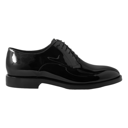 Brunello Cucinelli Patent-Leather Oxford Shoes