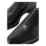 Snowdon Whole-Cut Glossed-Leather Oxford Shoes