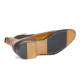 Stirling Brogue Chelsea – Light Tan