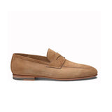 Suede Tan Loafer Slip-on Shoes