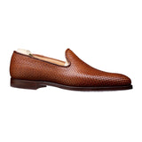 Tan Braided Leather Forst Loafers