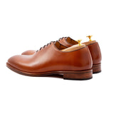 Tan Leather Drayton One Cut Oxfords - Formal Shoes