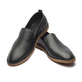 Travers All in One Slipon - Black Milled | Stitch Down