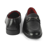 Tresmode Malwa Leather Loafers – Black
