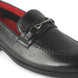 Tresmode Malwa Leather Loafers – Black