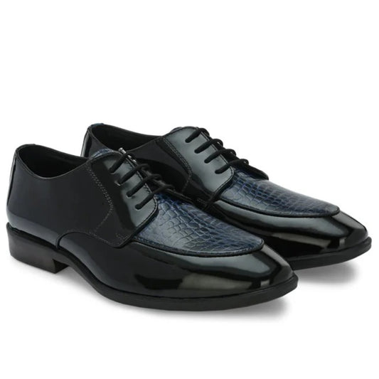 Patent Custom Handmade Leather Derby Shoes