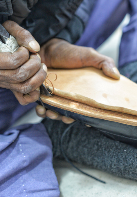 Artisan handcrafting process behind LexaItaliano leather footwear