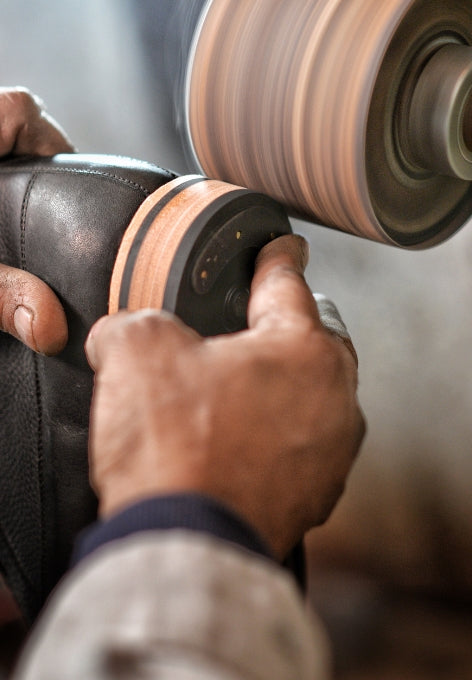 Handmade leather footwear crafted by skilled LexaItaliano artisans