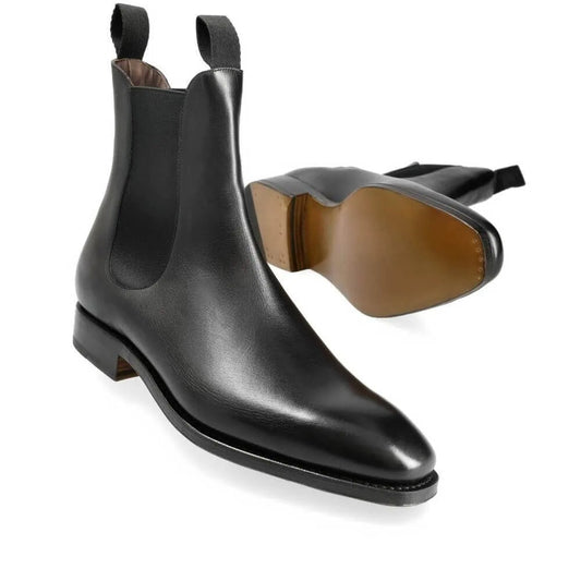 Lexaitaliano Chelsea Boots in Box-Calf Black