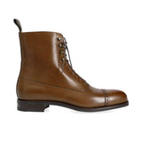 Lexaitaliano Balmoral Boots in Brown Vegan