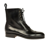 Lexaitaliano Balmoral Boots in Cordovan Black