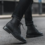 Captain Cap Toe Ankle Boots