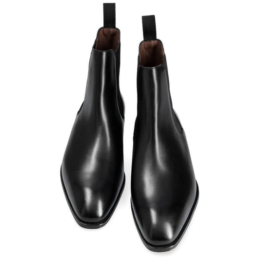 CHELSEA BOOTS IN BOX-CALF BLACK