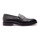 Aurus Penny Loafer - Black Hand Welted Classics Collection
